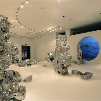 “园林乌托邦”展览现场  2008 中国美术馆