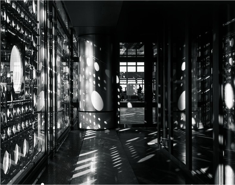 Arab World Institute, Paris, 1981-1987. Photo Credit Jean Nouvel. Gilbert Lezenes, Pierre Soria, Architecture Studio. Photo by George Fessy..jpg