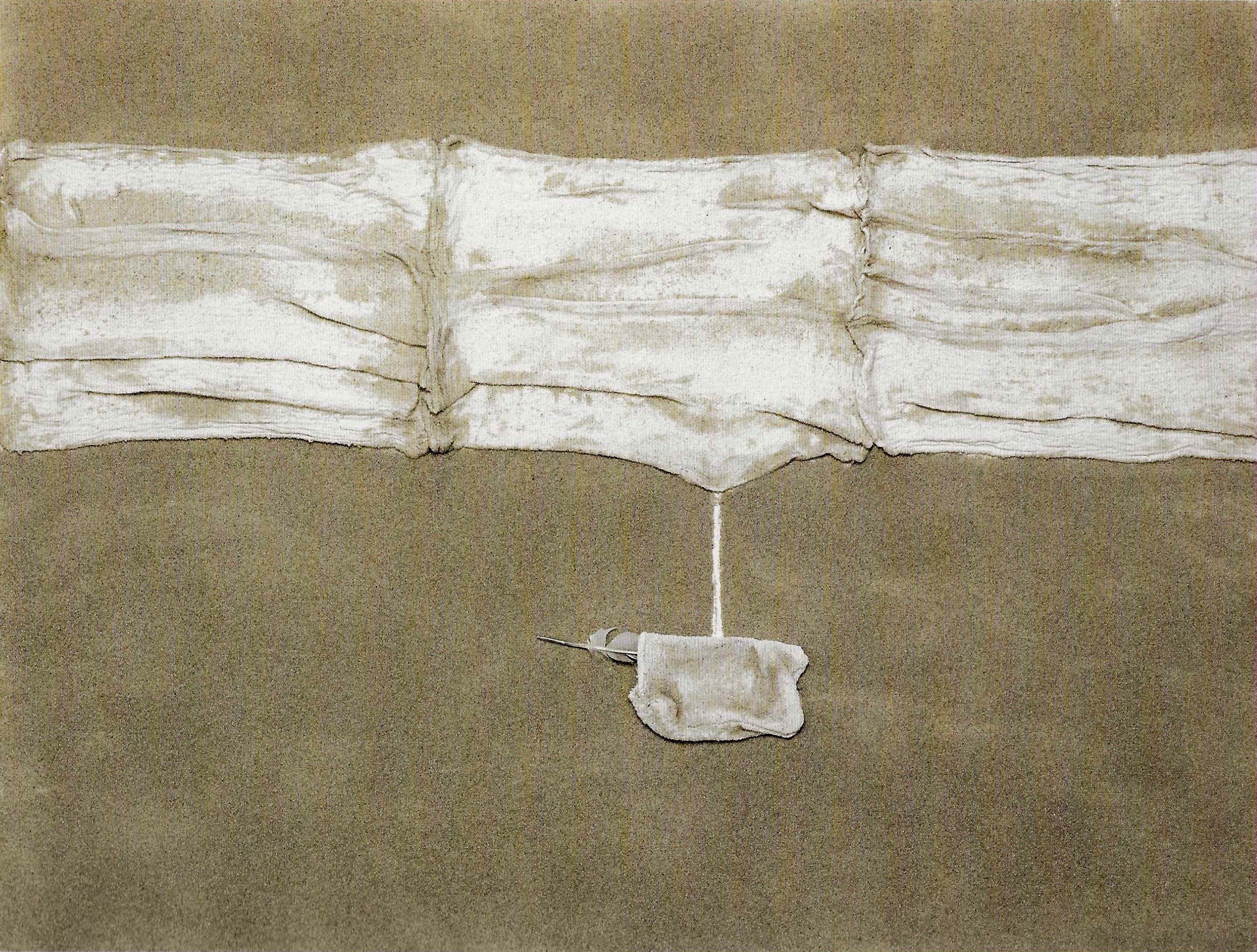 1. 与沙土依存  102x76cm  综合材料  2003.jpg