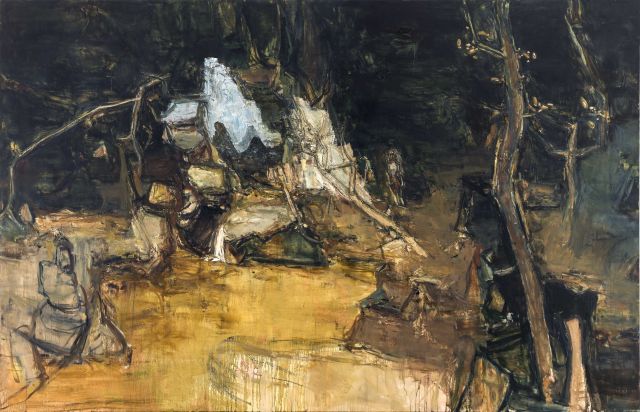 Tu Hongtao, Darkness My Old Friend, 2013; Oil on canvas, 210x320cm.jpg