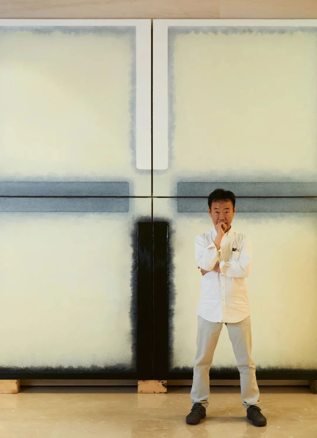 Jin Rilong with Baraka1,2019 Acrylic on Canvas 丙烯.布⾯ 300 x 300 cm.jpg