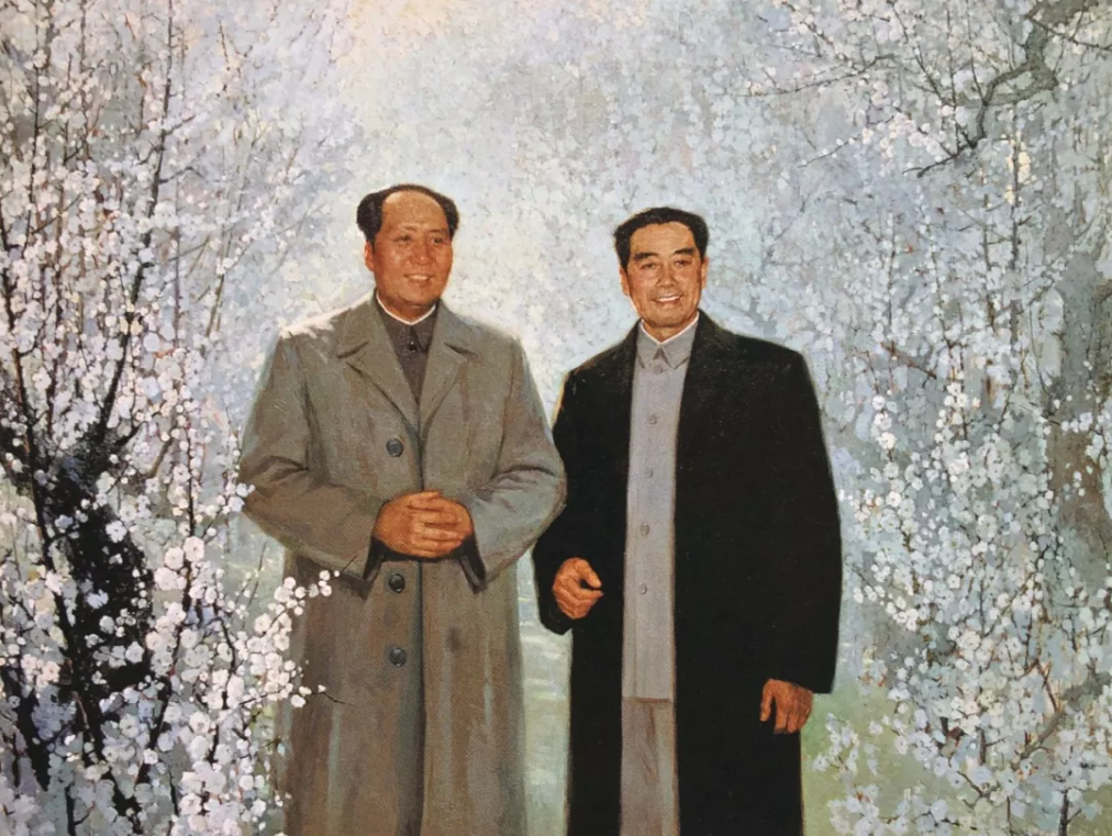 李天祥、赵友萍  山花烂漫时  170×220cm  布面油画  1967年.png