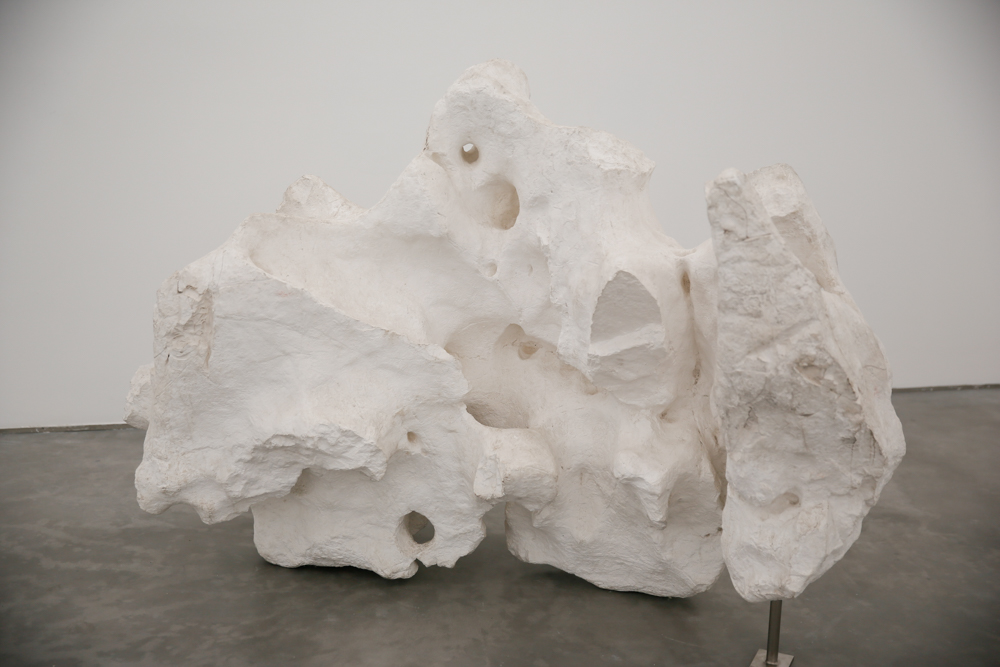 Plaster Model, 2015, Unique, Plaster, 193x107x130cm With metal brace Exhibition View  ©️CAFA ART INFO Photo by Hu Sichen 23.jpg