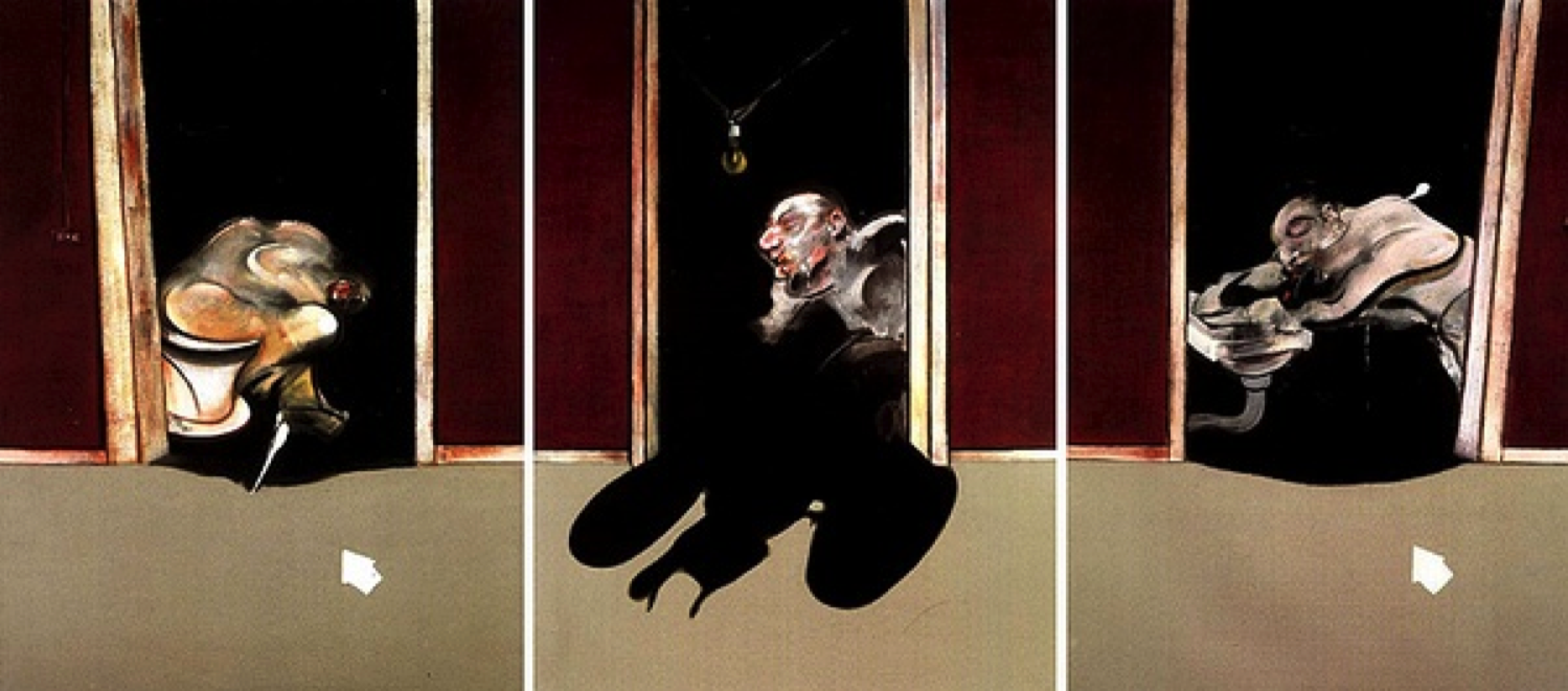 2：Francis Bacon，Triptych，May-June，1973，Private Collection.png