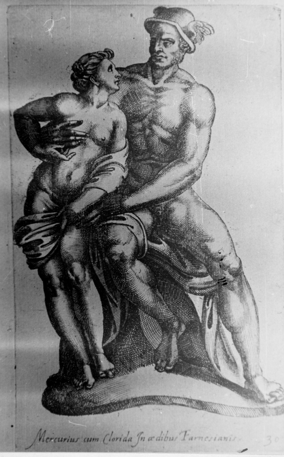 图4 1594 Cavalieri, Giovan Battista de' → Antiquarum Statuarum 1594 Urbis Romae Tertius et Quartus Liber, Rome, plate 30.jpg