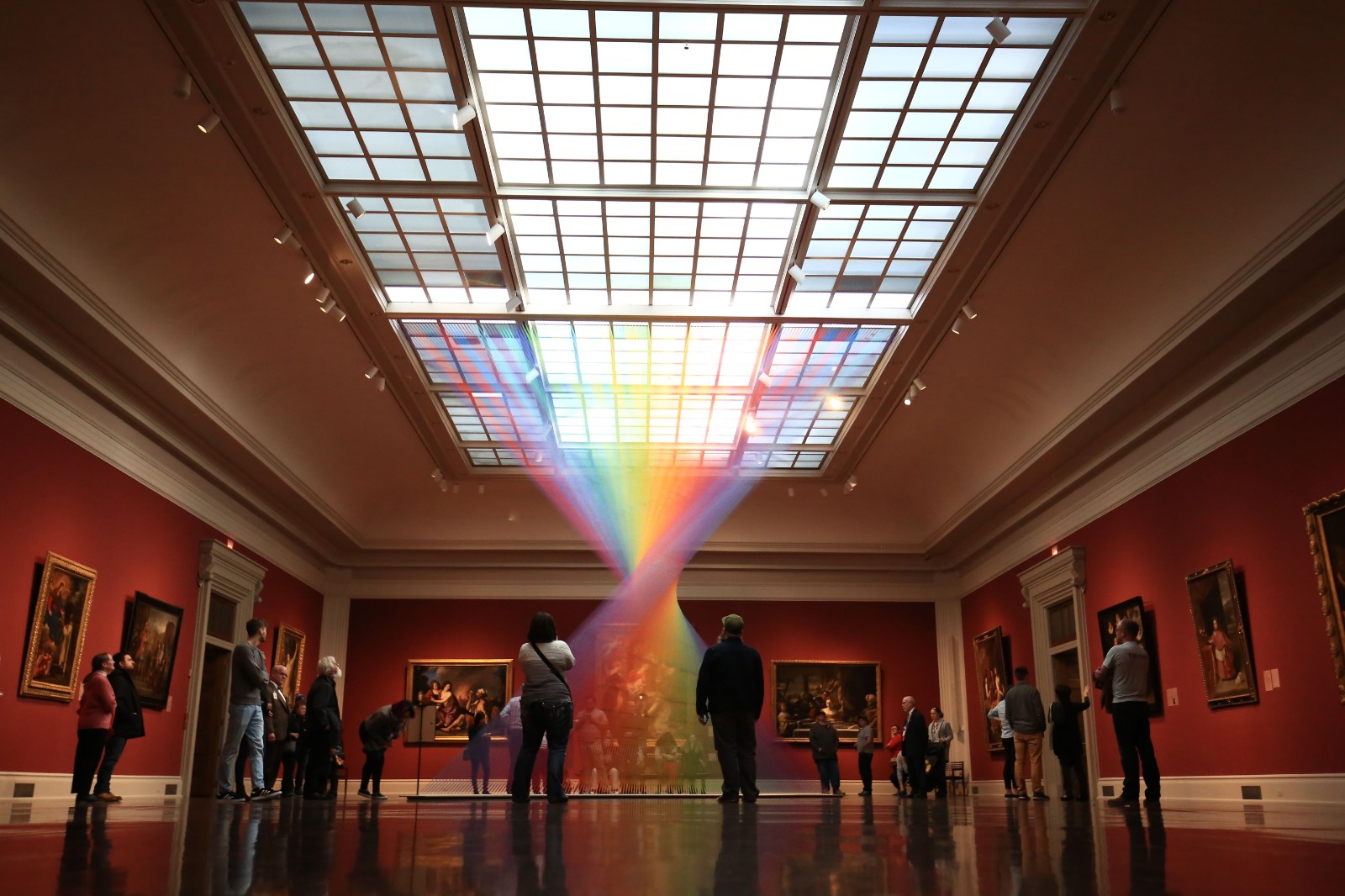 14 Gabriel Dawe 墨西哥 《彩虹》 展览现场 艺术家供图.jpg