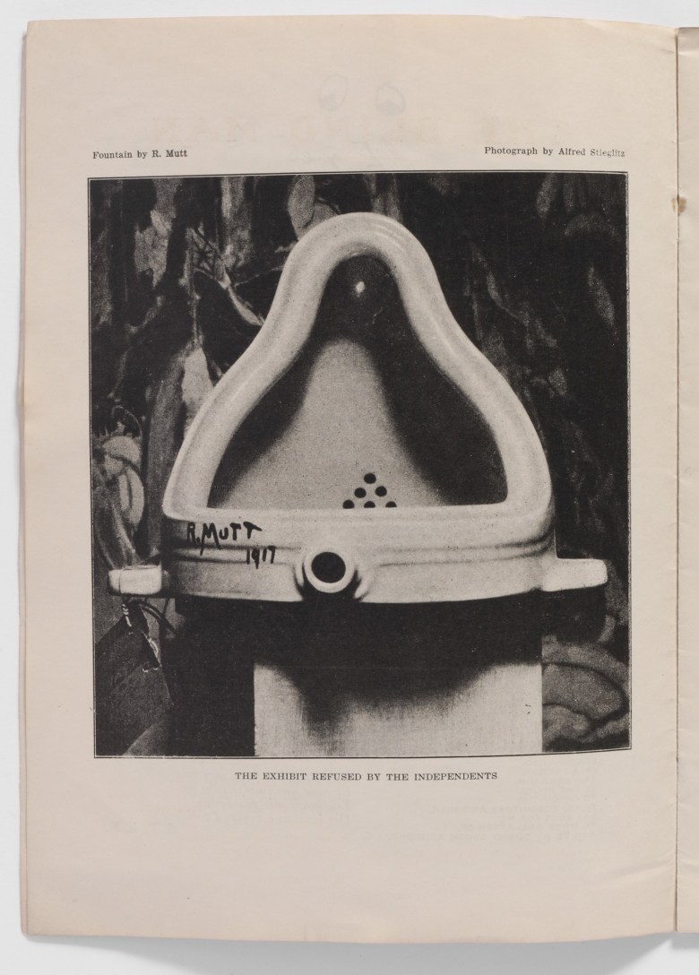 图10斯蒂格利兹 《马塞尔·杜尚的‘泉’》（Alfred Stieglitz,Marcel Duchamp’s‘Fountain’，1917）.jpg