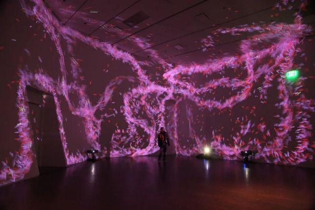 Charles Sandison, Arcadia, 2021, Multi-channel data projection installation, computers, C++ code, Dimensions Variable Duration Infinite.jpg