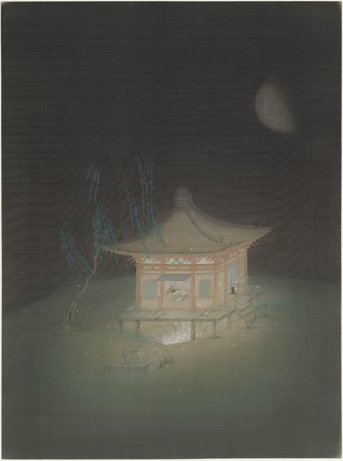 李昂 神思系列 106x78cm 绢本设色 2019.jpg