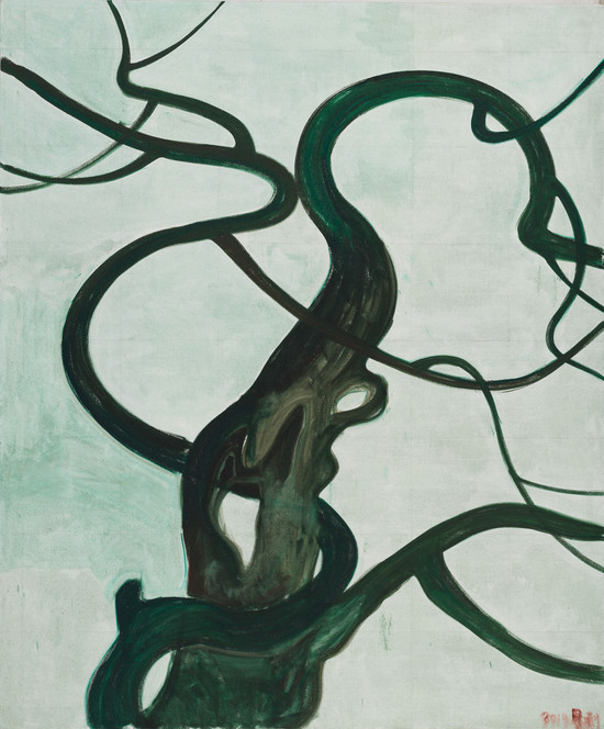 Zhang Enli, The Old Tree (5), 2014, Oil on canvas, 300 ×250 cm. ©Zhang Enli.jpg