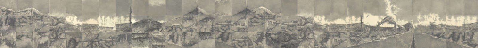 图7苏新平《荒原5号》Wasteland No.5 纸上铅笔 168×1624cm(56×56cm×87）2019.jpg