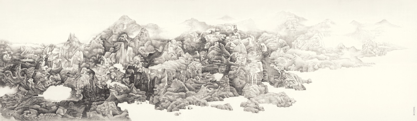 刘丹 潇湘图 145x500cm 纸本水墨 2014.jpg