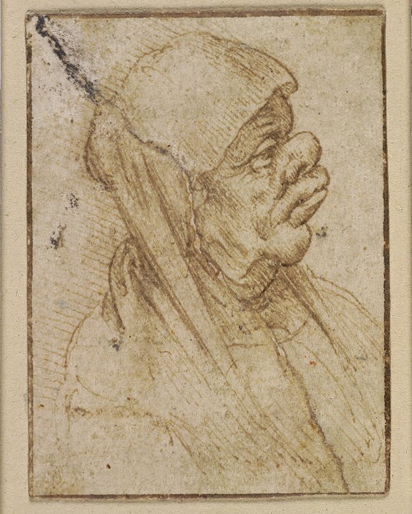 Leonardo da VinciA caricature of an old woman_50915001.jpg