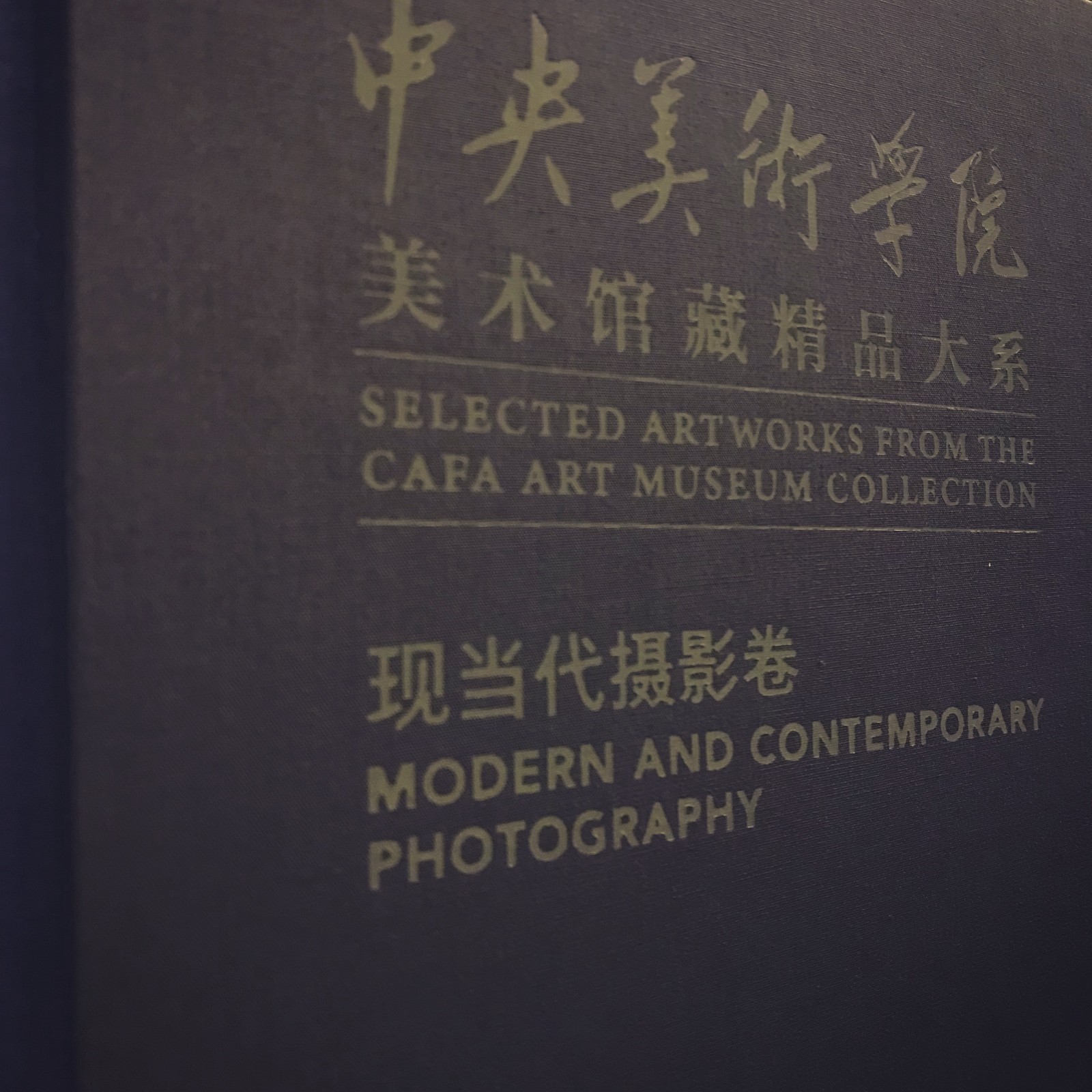 11 SELECTED ARTWORKS FROM THE CAFA ART MUSEUM COLLECTION MODERN AND CONTEMPORARY PHOTOGRAPHY edited by Cai Meng, 2018.jpg