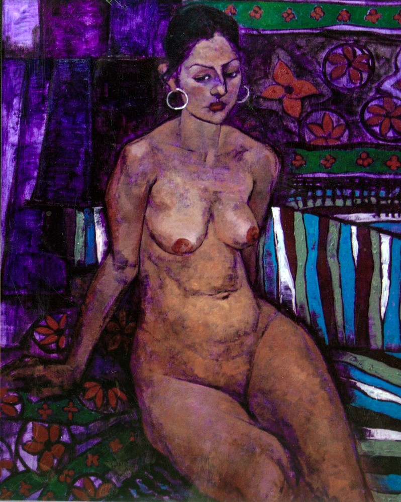 《人体Ⅰ》 布面油画   100 x 80cm  2005年.jpg