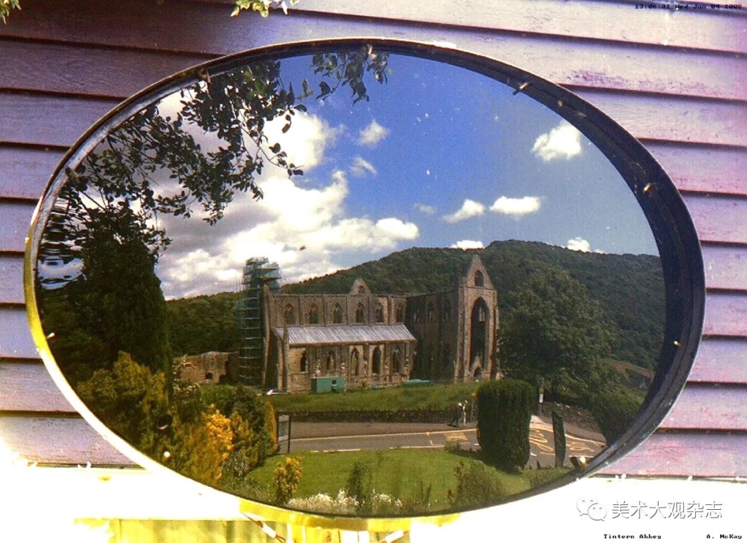 图 15 ˉ 借助于“克洛德镜”看到的英国廷腾修道院 ( Tintern Abbey) 之景.jpg