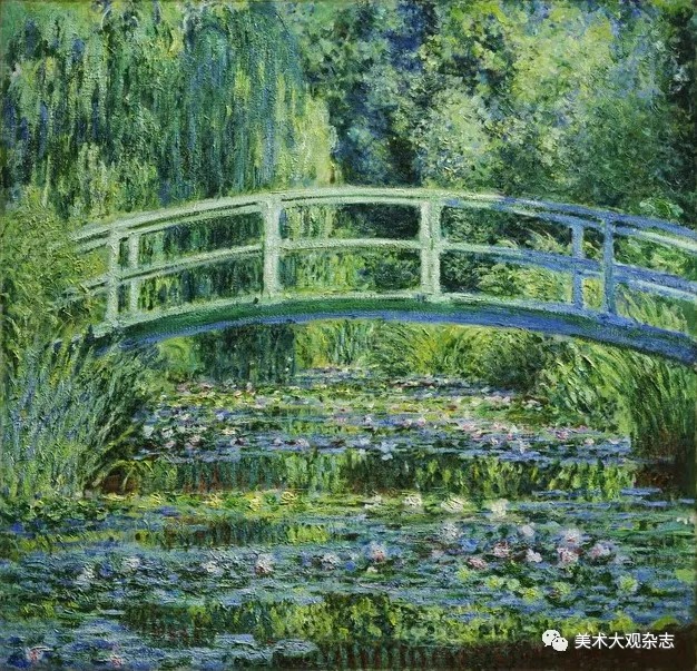 图 21 ˉ 睡莲池上的桥（Bridge over a pond of waterlilies）ˉ 油画 ˉ 莫奈 ˉ 1899 年 ˉ 纽约大都会艺术博物馆（The Metropolitan Museum of Art）藏.jpg