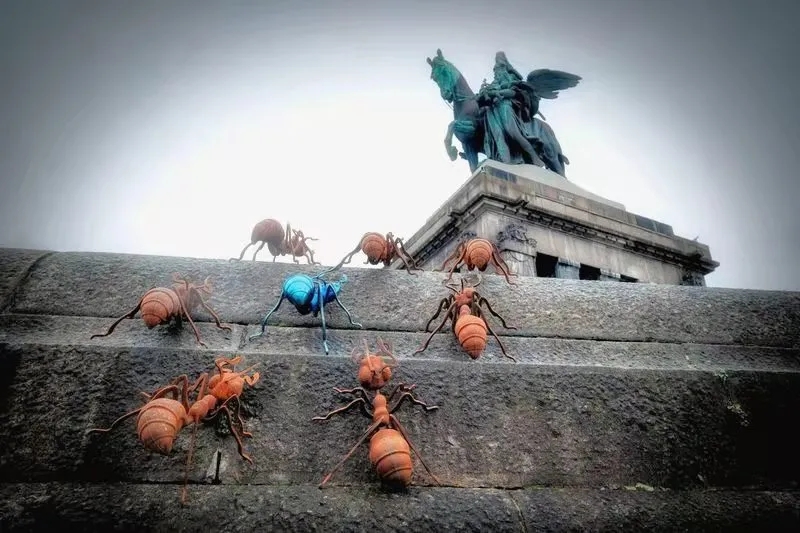 Installation View of Chen Zhiguang – Magic Spaces at Deutsches  Eck 02.jpg