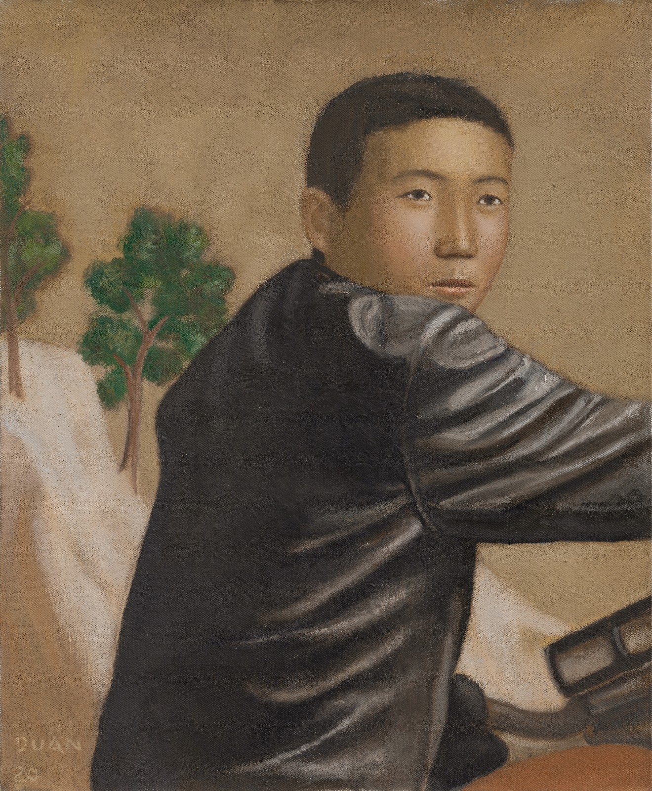 Duan Jianwei, Northwest, 2020, Oil on canvas, 73x60cm.jpg