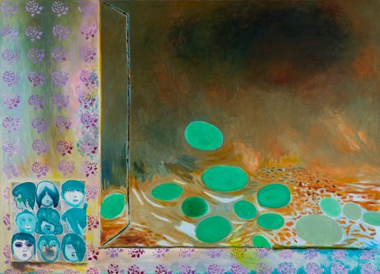 Duan Jianyu, Duckweed, 2020, oil, acrylic, oil-based marker and pencil on canvas, 180 × 250 cm.jpg