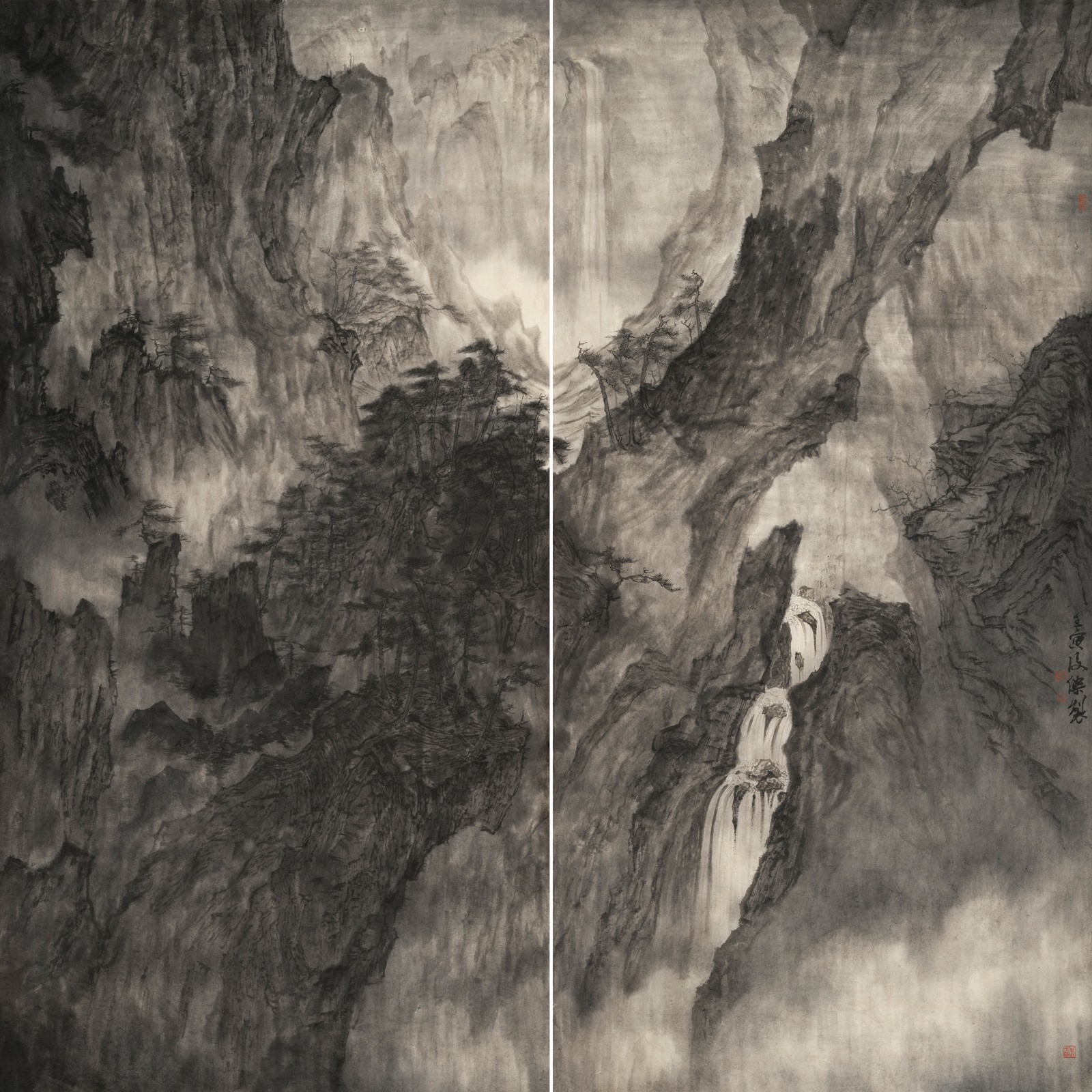 森墨萬象，紙本水墨，190X192CM .jpg