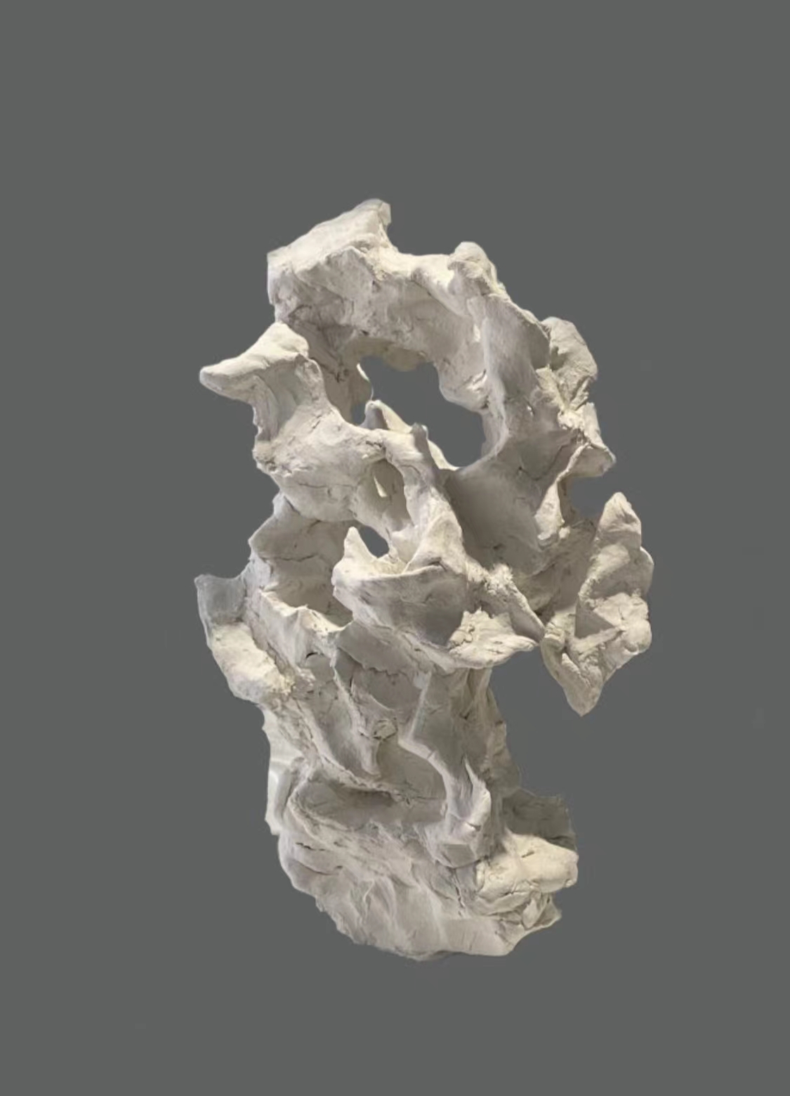 35 “Qiu Stone”, 28.5x16x9cm, sculpture clay, 2022.jpeg