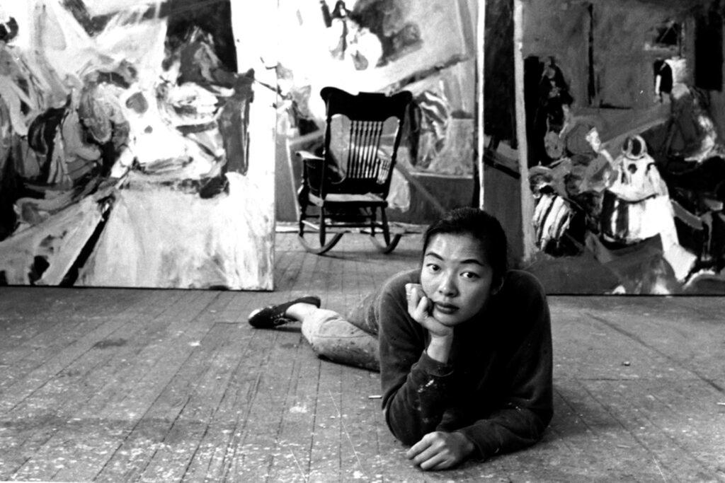 Bernice Bing in her North Beach studio around 1961  Courtesy of the Asian Art Museum.jpeg