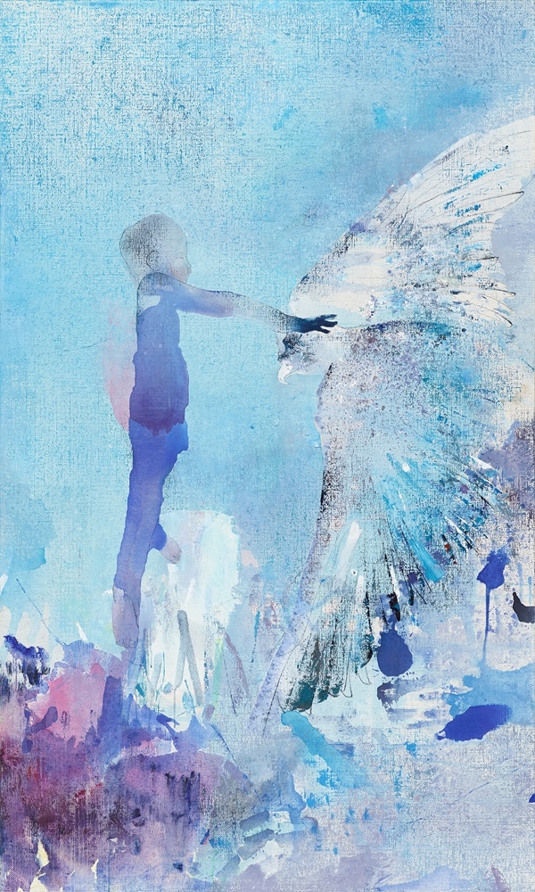 图11、《万物生长》 NO.2， 布上丙烯、油彩，  222X133cm  ，2018年.jpg