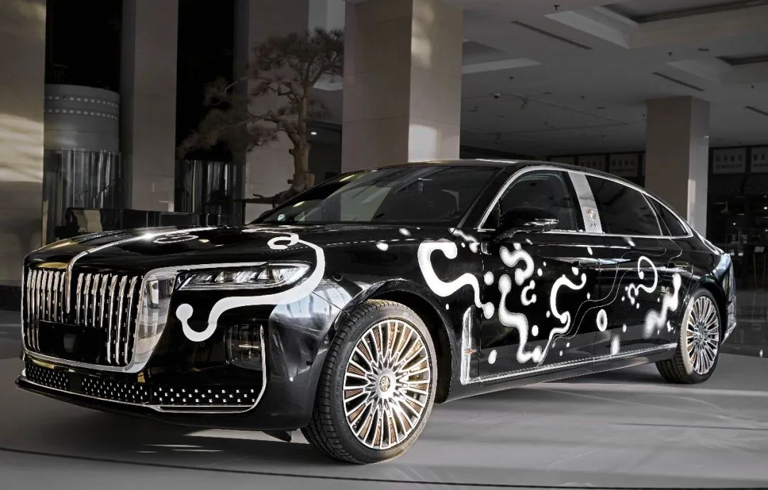 16 Chen Qi, The Everlasting, 2022. HONGQI H9 +Artist Car.jpeg