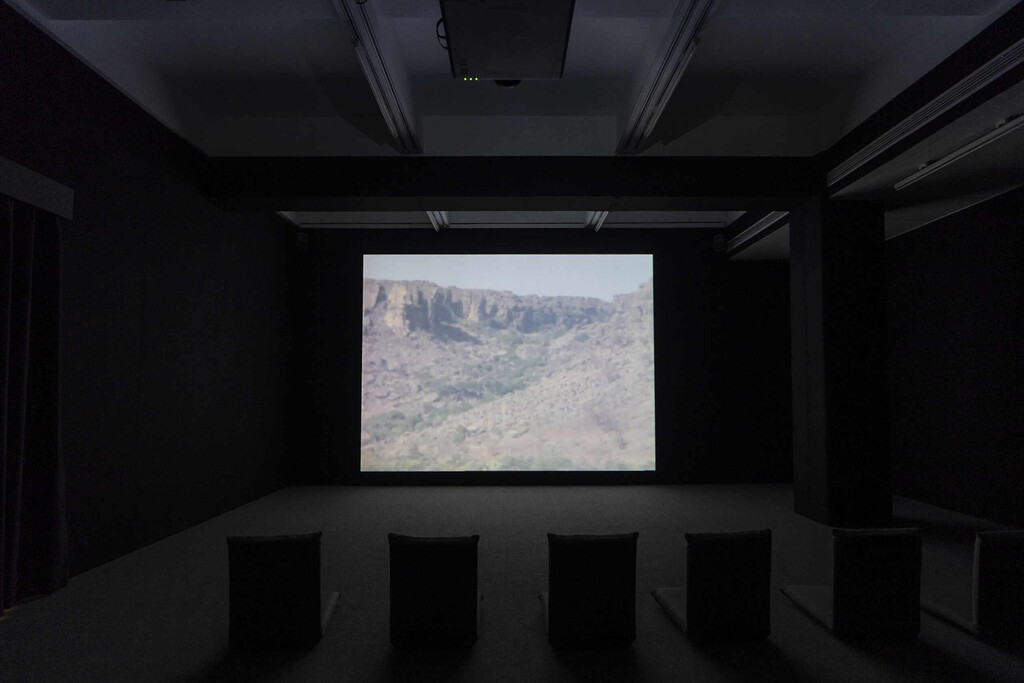 Trinh T. Minh-ha, Naked Spaces—Living is Round, Singl-channel video, color, sound, 135 minutes. Courtesy of the artist. Installation view of Trinh T. Minh-ha Traveling in the Dark, Rockbund Art Museum, Shanghai, 2022..jpg