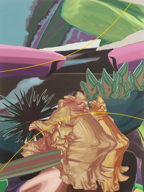 Wang Jianwei, Emergent No. 11. Oil on canvas, 200x150cm..jpeg