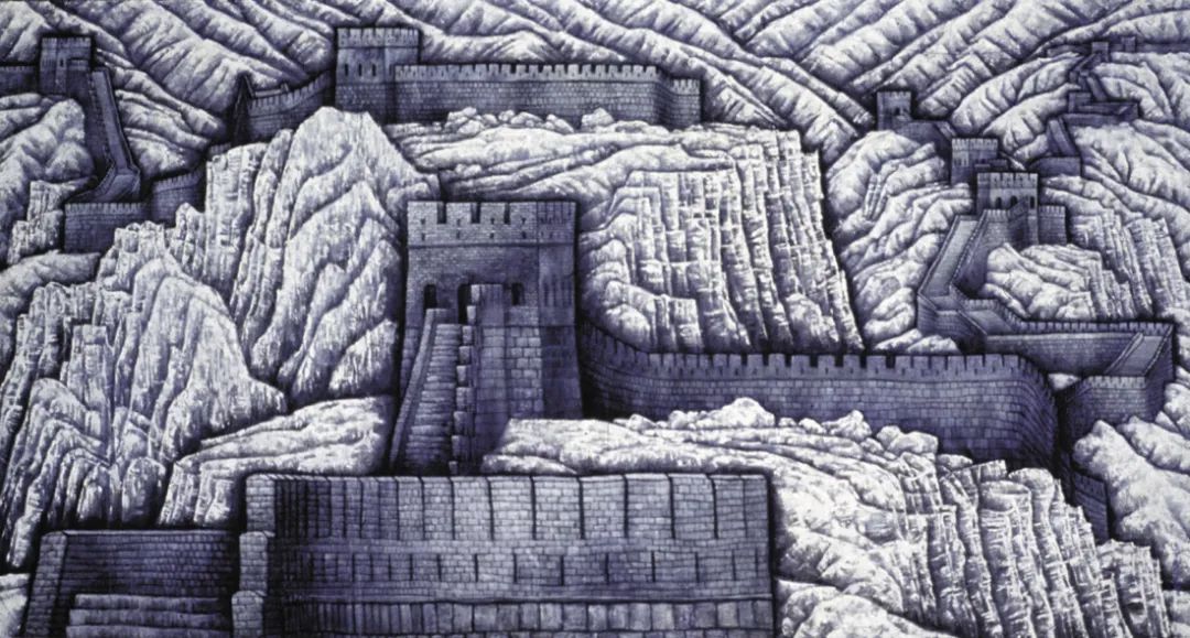 04 雪长城  丙烯绘壁画  400×800㎝  1983  广州白天鹅宾馆.jpg