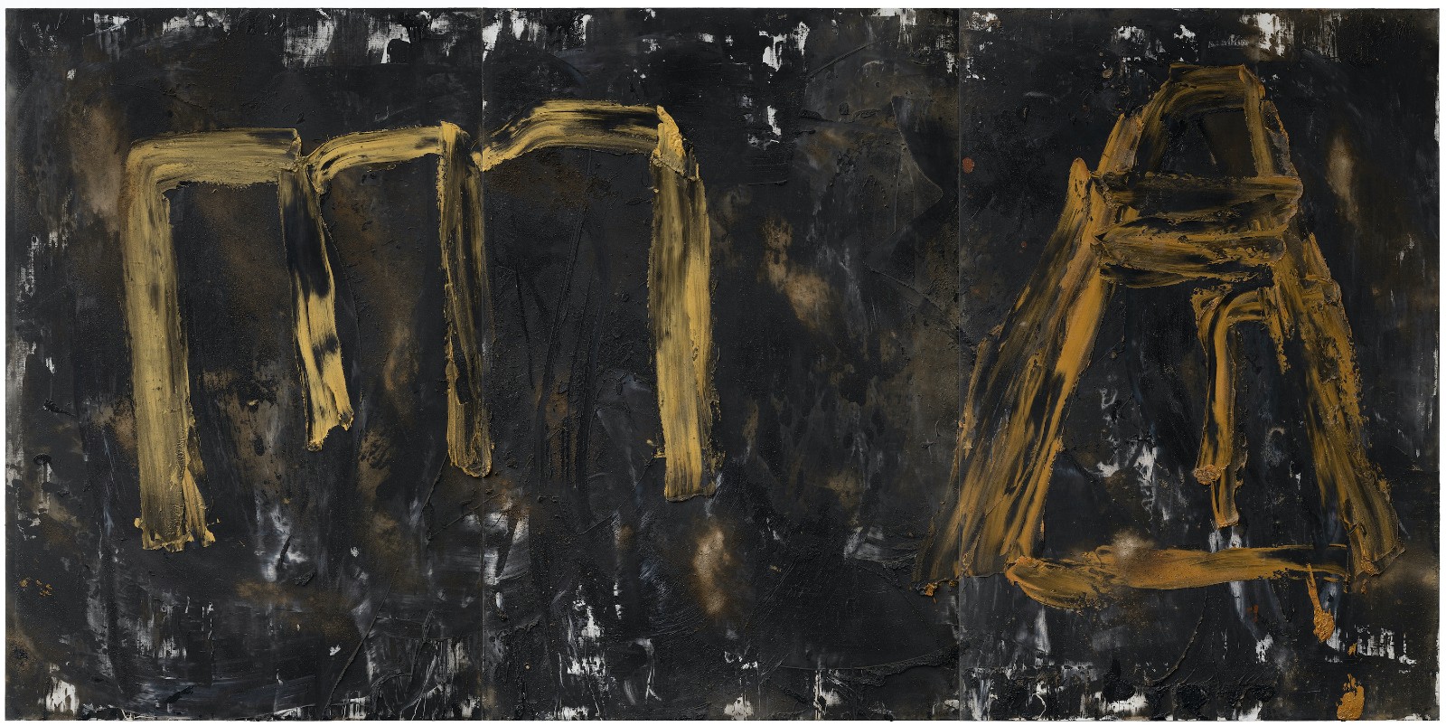 55《荒原计划14号》(Wilderness Project No. 14)_布面油画，沙土(Oil on canvas, sand)_240 × 480 cm_2019.JPG