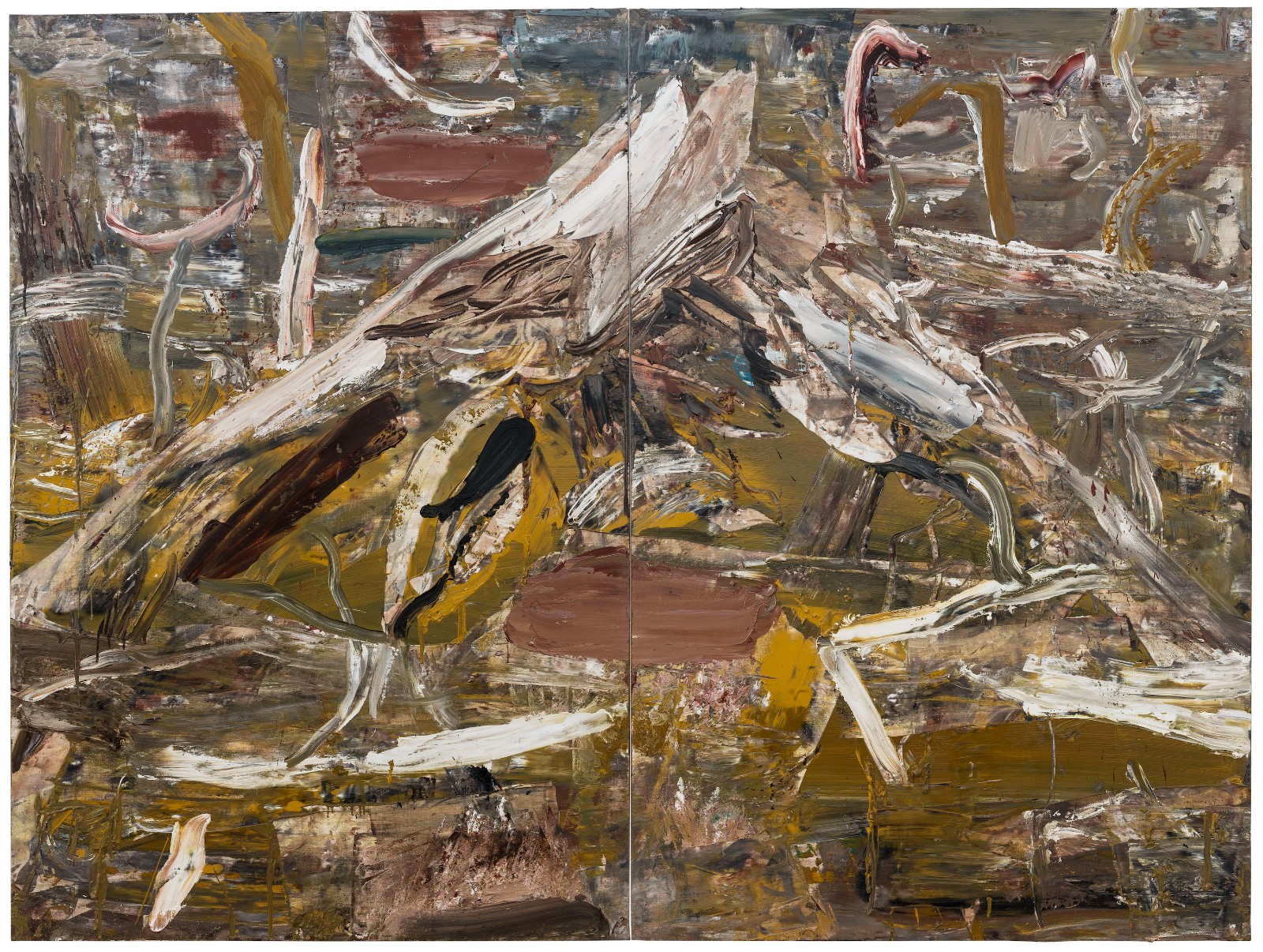 61《胡杨与沙44号》(Desert Poplars and the Sand No. 44)_布面油画(Oil on canvas)_240 × 320 cm_2016.jpg