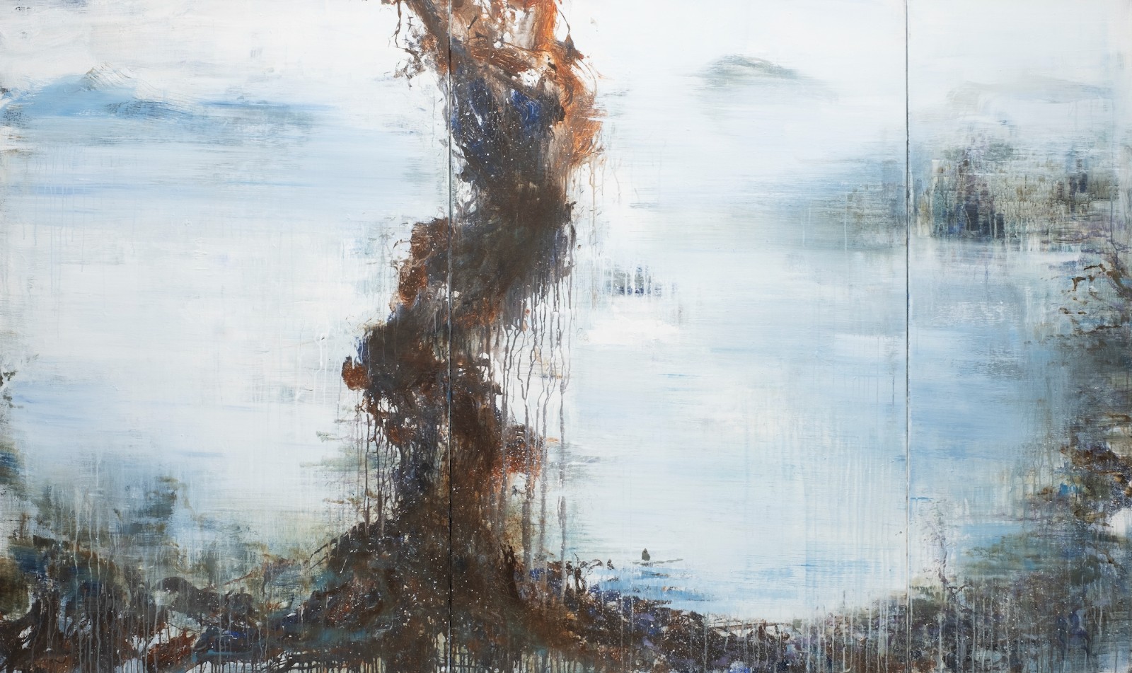 37 朱贤巍，《归根之一》，布面丙烯，150 x 250 cm（三联画），2020.jpg