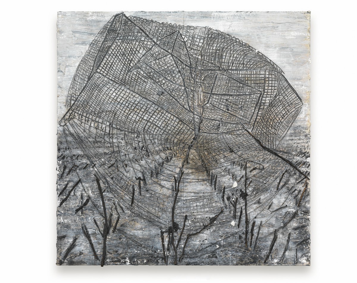 The Elegant Universe, 2019. Emulsion, oil, acrylic, shellac and wood on canvas, 380x380cm. ©Anselm Kiefer.jpg