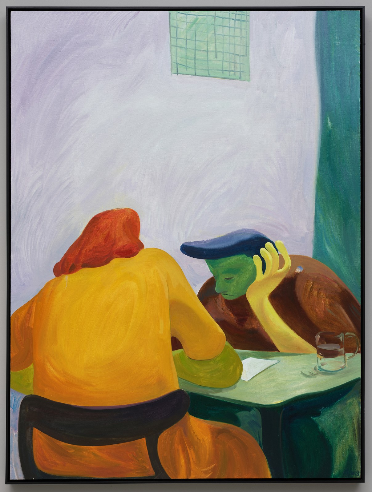 Zhai Liang, An Infinite Conversation, 2023. Oil on canvas, 180×135cm.jpg