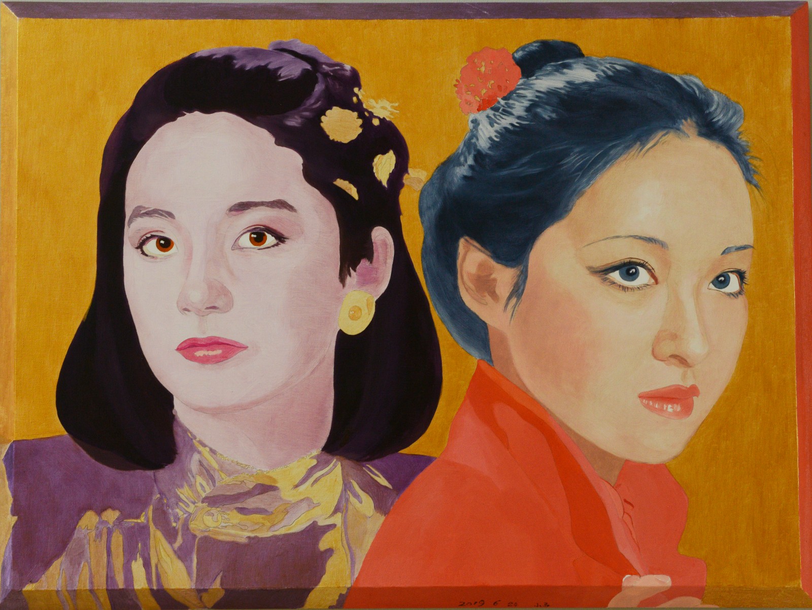 《金黄金时代》，马延红，布面油彩，80×60cm，2019年，艺术家提供.jpg