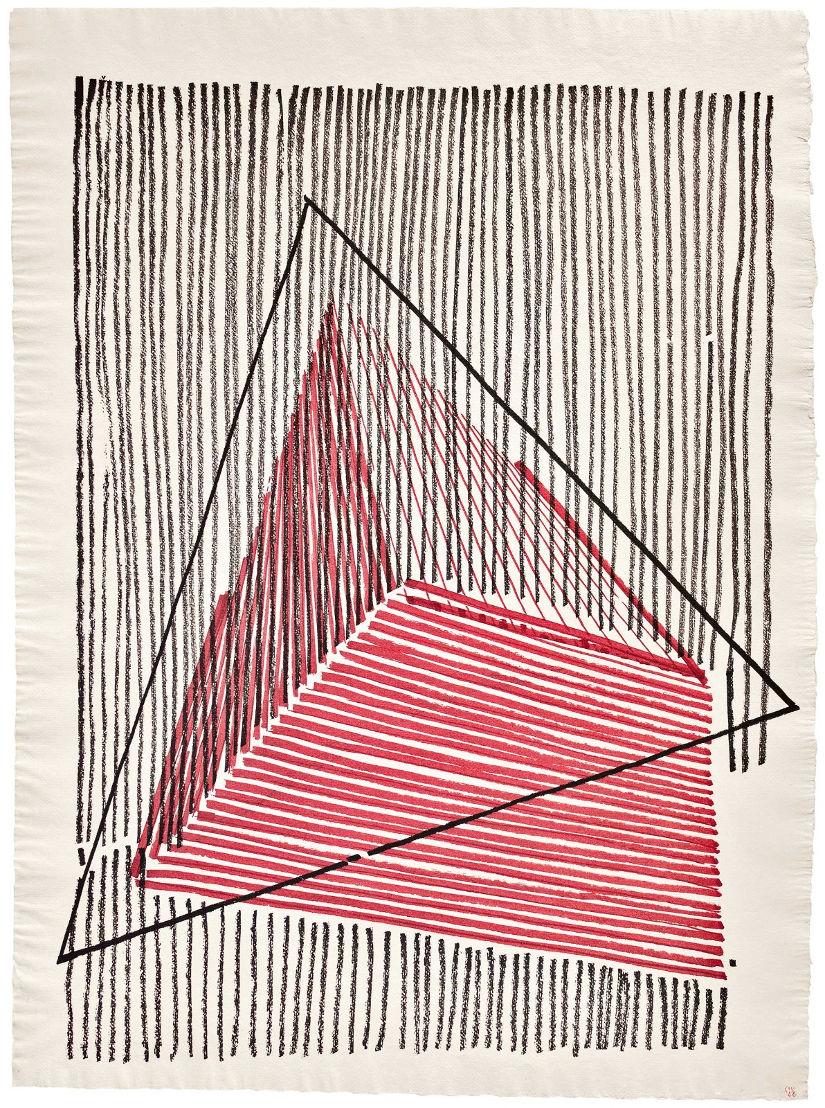 8.格戈，《无题》，纸面毡尖笔，1966年，图片来源于格戈基金会Gego , Untitled, felt-tip pen on paper, 1966, Foundación Gego.jpeg