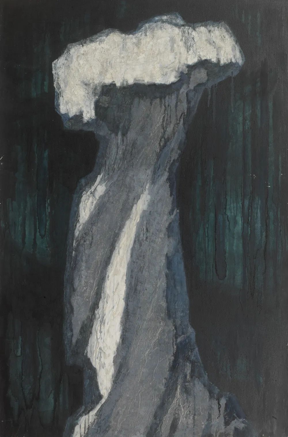 25 《泪碑》141x92cm，布面油画，1990年，艺术家自藏.jpeg