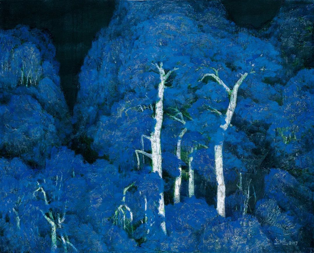 31 《子夜白桦》130x162cm，布面油画，2007年，艺术家自藏.jpeg