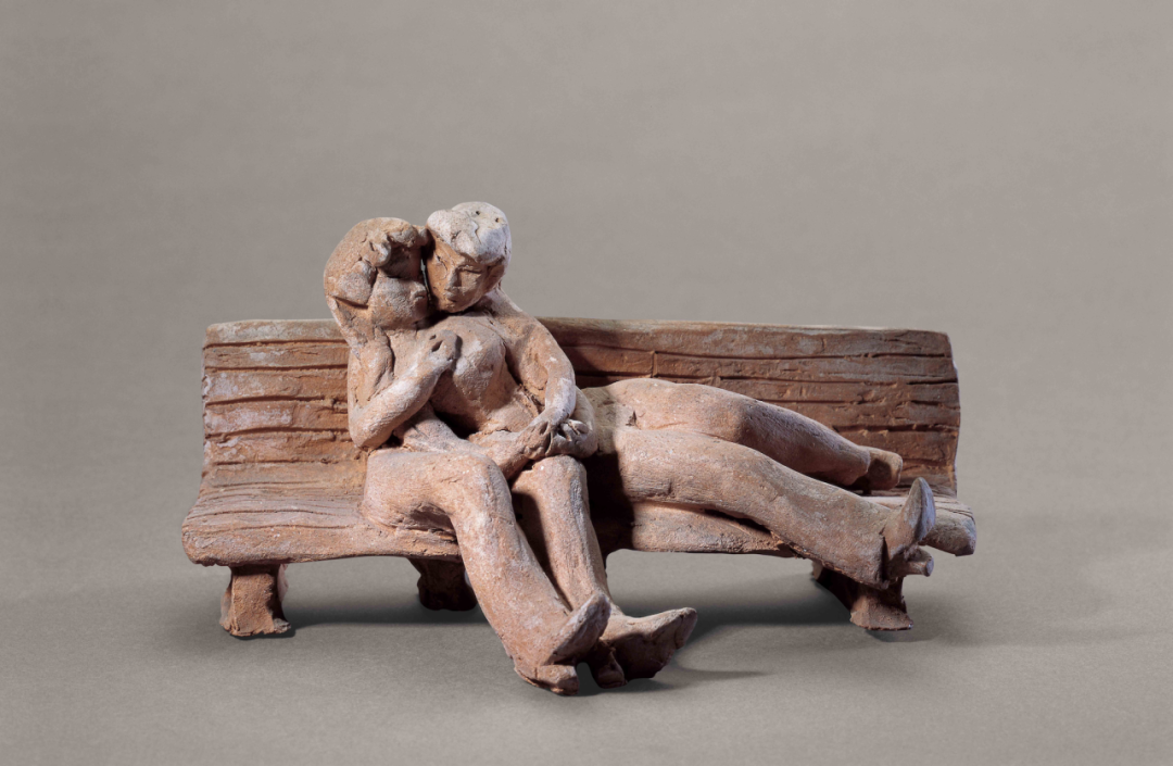 15 Lovers by Liu Shiming (1983), Pottery, 17×10.3×8.8cm.png