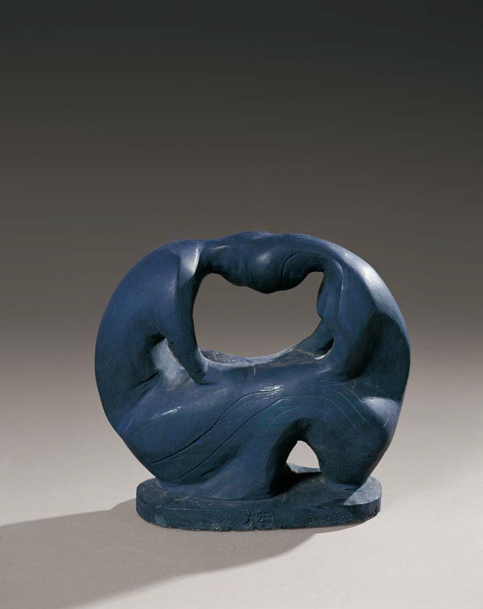 21 Fusion 1 by Liu Shiming (1986), Plaster, 31.2×14.6×29.1cm.png