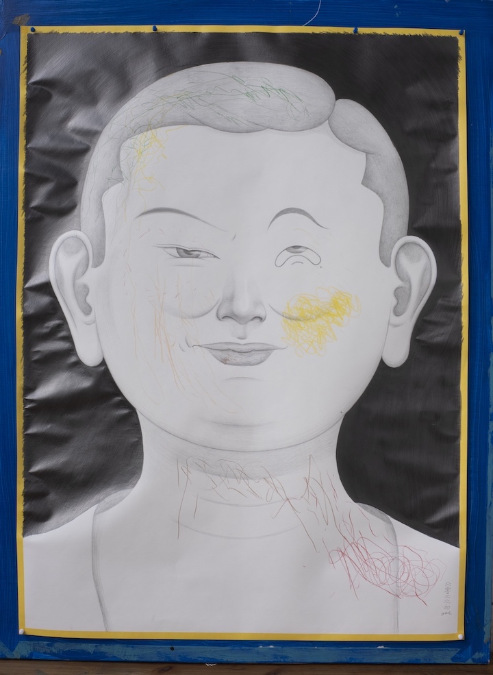 04 Chen Zhou, From Amitabha (Part 1), Painting on paper, 2021-2022.jpg