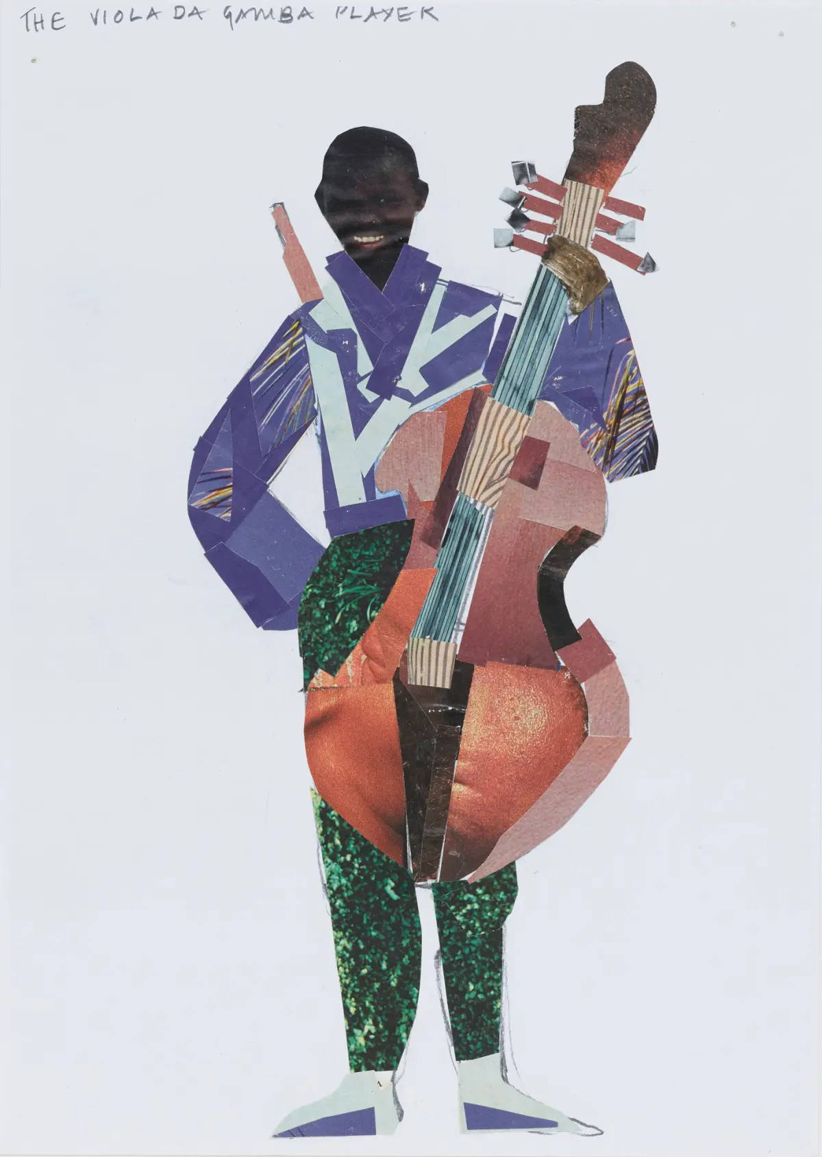 Lubaina Himid, Naming the Money paperworks, 2004.png