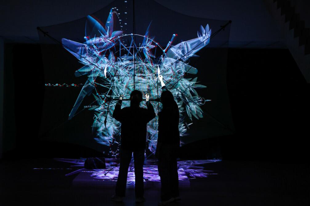 Uwe Rieger and Yinan Liu, LightWing II, 2024. Courtesy of Beijing Art and Technology Biennale..jpg