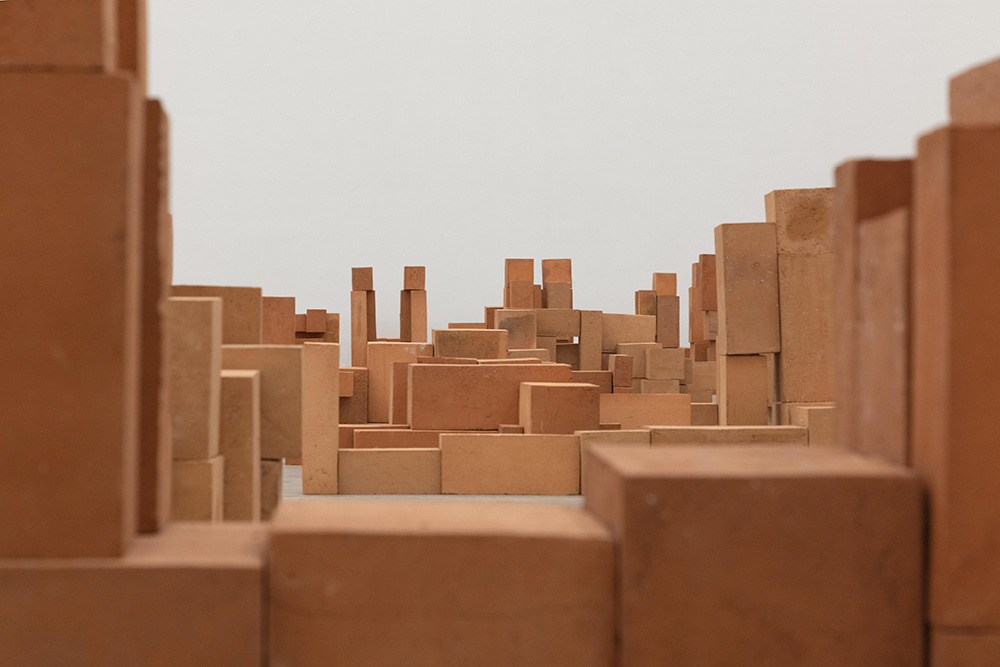 06 Antony Gormley - Body Buildings, Galleria Continua, Beijing, China 2024–25. Resting Place II, 2024, terracotta, 132 figures, dimensions variable. Photograph by Huang Shaoli..jpg